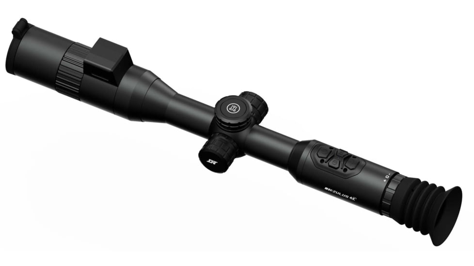 DNT Optics Zulus 4K 3-24x50mm Night Vision Riflescope w/Laser Rangefinder and DNT Ballistic Engine, Black, ZT4K324R