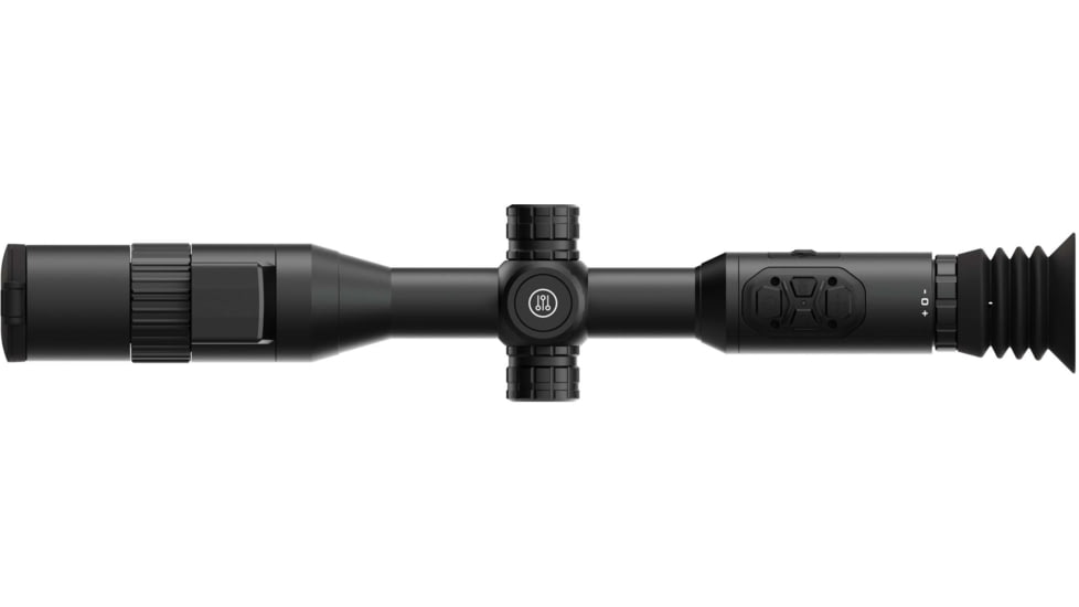 DNT Optics Zulus 4K 3-24x50mm Night Vision Riflescope w/Laser Rangefinder and DNT Ballistic Engine, Black, ZT4K324R