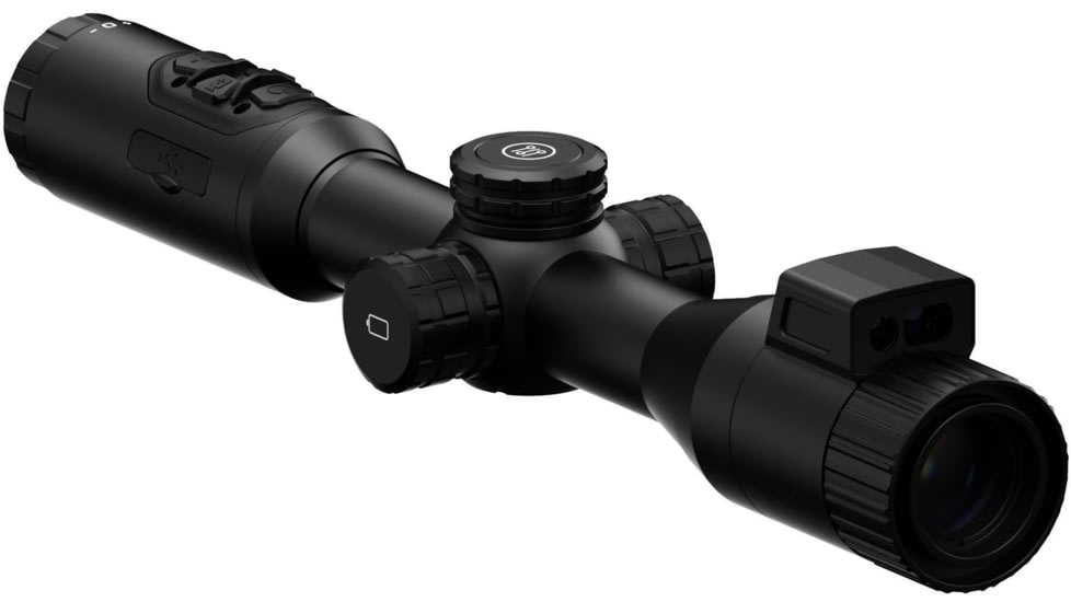 DNT Optics Zulus 4K 3-24x50mm Night Vision Riflescope w/Laser Rangefinder and DNT Ballistic Engine, Black, ZT4K324R