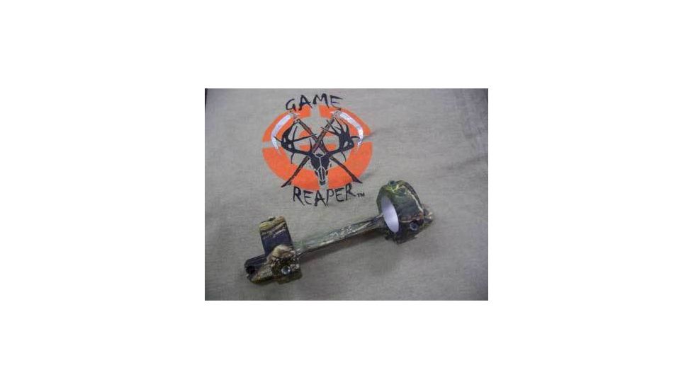 DNZ Products Game Reaper Scope Mount - Remington 700 Short Action, Medium Ring, 0 MOA, 1 in Tube, Silver, 21700