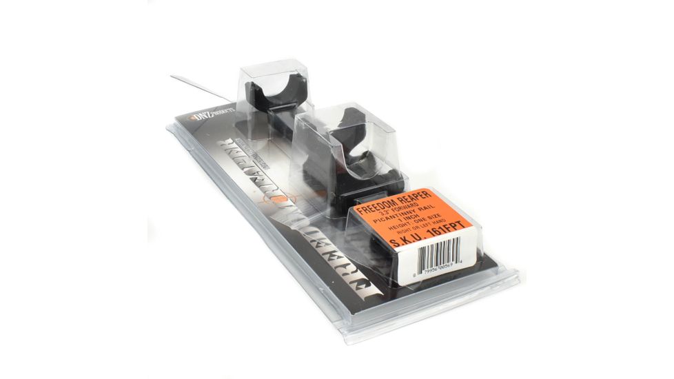 DNZ Products Freedom Reaper 5.66 1in Picatinny Rail, Black 161FPT