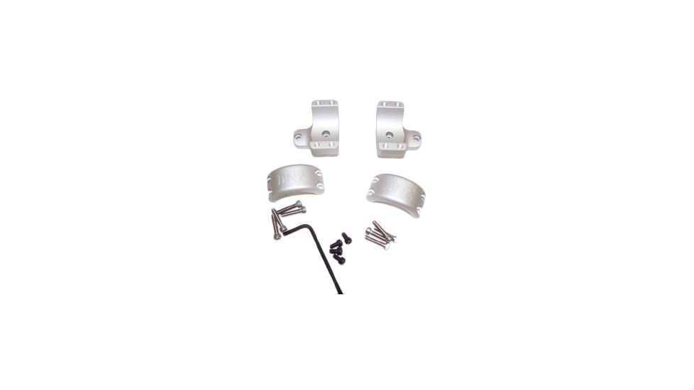 DNZ Products Hunt Masters Two Piece Mounts - Marlin XL7/XS7/Winchester 70, High Ring, 30 mm Tube, 4 Screws, Silver, 2W73THS