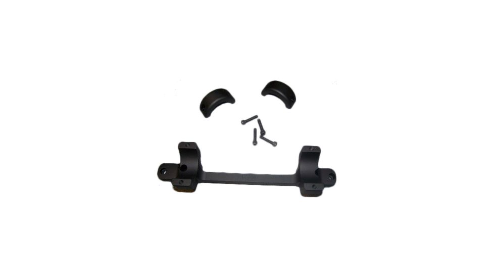 DNZ Products Game Reaper Scope Mount - Remington 700 Long Action, Low Ring, 0 MOA, Left Hand, 1 in Tube, Black Matte, 10710