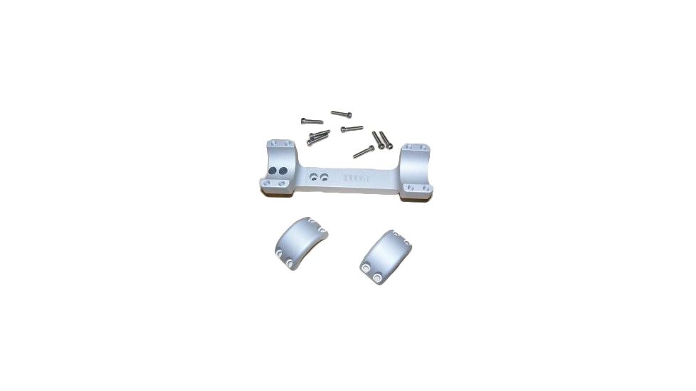 DNZ Products Game Reaper Scope Mount - T/C Encore Omega Tactical, Medium Ring, 30 mm Tube, Silver, 30002TS