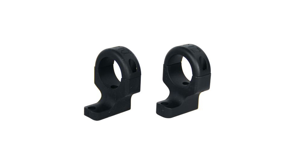DNZ Products Hunt Masters Two Piece Mounts - Savage Round Receiver/Axis/Stevens 200, Medium Ring, 30 mm Tube, 4 Screws, Black Matte, SW3TM2