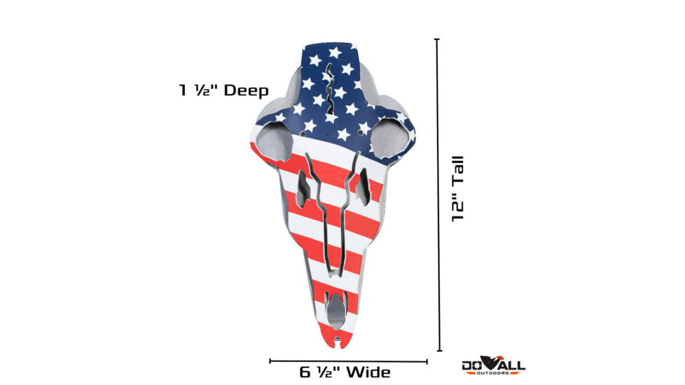 Do All Outdoors American Iron Buck, Red White Blue, Standard Size Big Game, ABAM5
