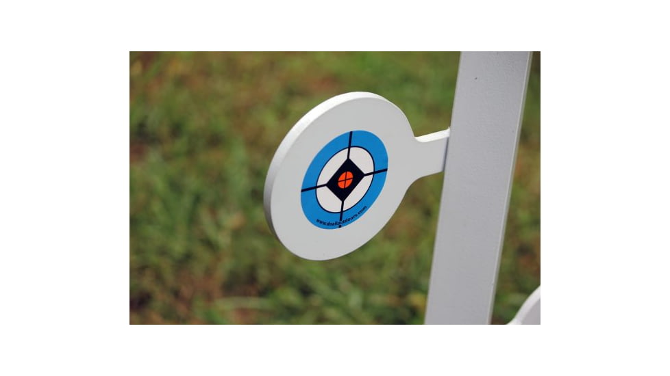 Do All Outdoors Handgun Dueling Tree, White, 9 mm to 45 Cal, RRDT45