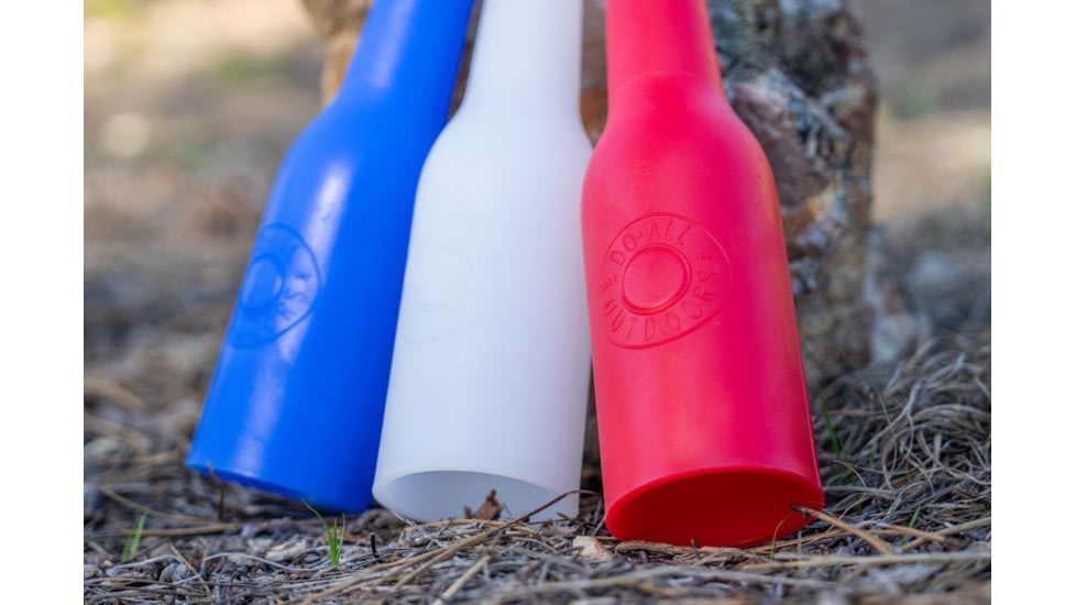 Do All Outdoors Target Factory Bottles, Red White Blue, .22 to 50 Cal, 22BOTT
