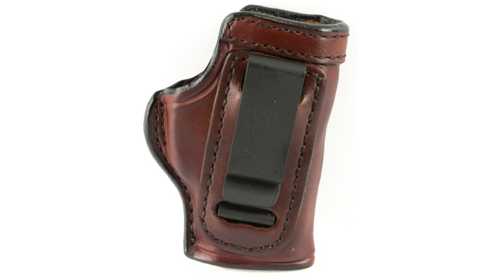 Don Hume KelTec P3AT Right Hand Inside the Pant Leather Clip-On Holster, Brown, DHJ168296R