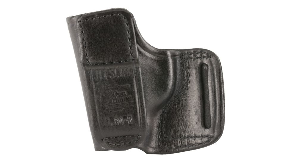 Don Hume KelTec P3AT Right Hand Leather Slide Holster, Black, DHJ989025R
