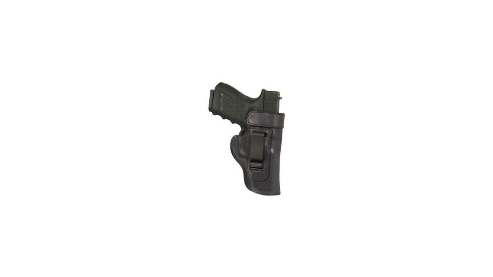 Don Hume PF9 Right Hand Inside the Pant Leather Clip-On Holster, Black, DHJ168970R
