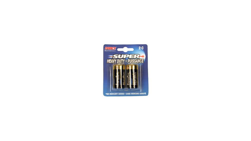 Dorcy C Mastercell Heavy Duty Batteries - 2 Per Card 41-1525
