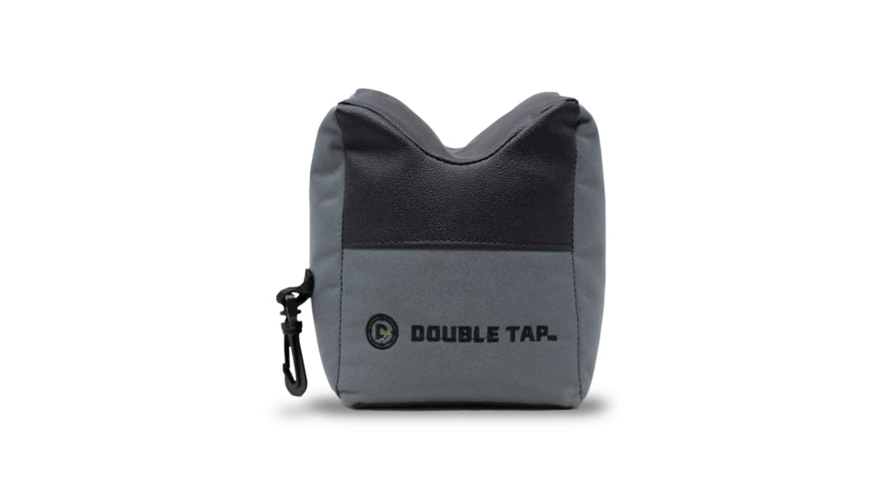 Double Tap Industries Filled Front &amp; Rear Combo Bag Rest, Grey/Black, SB-CB-001F