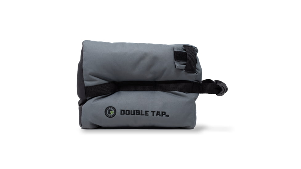 Double Tap Industries Flled H-Channel Shooting Bag Rest, Grey/Black, SB-C-001F