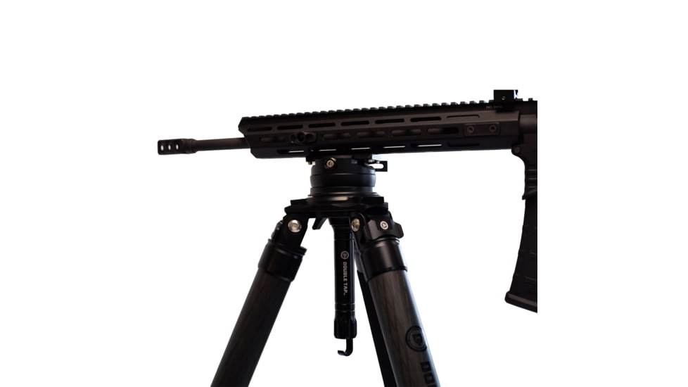 Double Tap Industries M-Lok to Arca Rail Adapter Plates, 80mm, Black, AD-MA-80