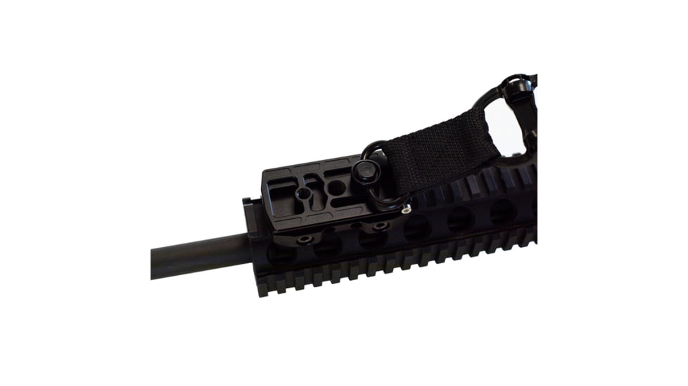 Double Tap Industries Picatinny to Arca Adapter Mounting Plate, Black, AD-PA-001