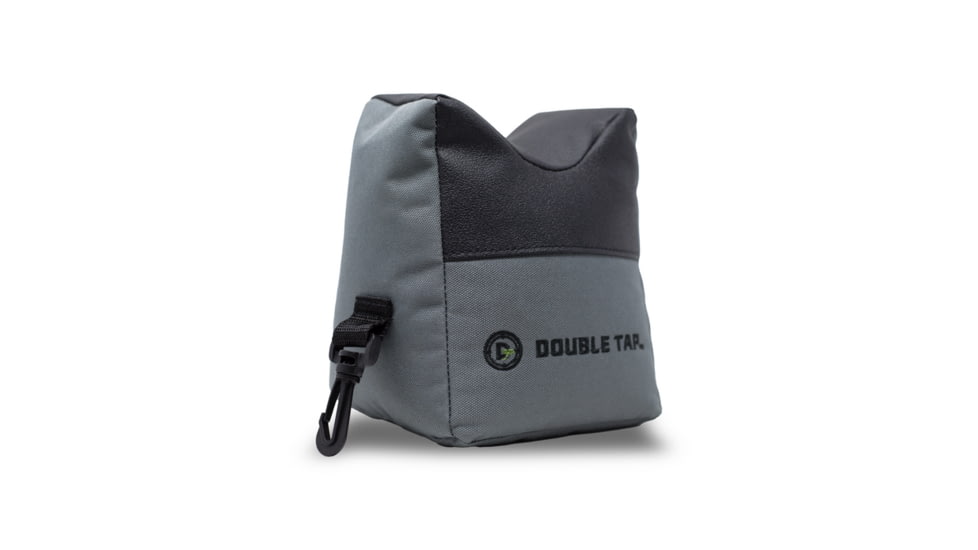 Double Tap Industries Unfilled Front &amp; Rear Combo Bag Rest, Grey/Black, SB-CB-001