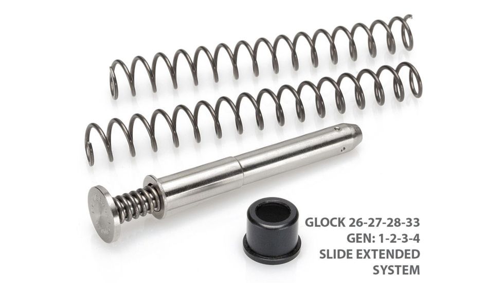 DPM Mechanical Recol Gens 1-5 Slide Extended System Reduction System, Glock 26/27/28/33/39, Stainless, MS-GL/5