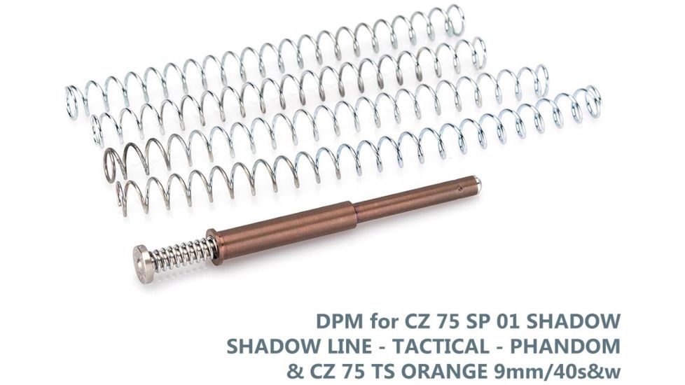 DPM CZ 75 SP-01 Shadow/Shadow Line Tactical Phantom Mechanical Recoil Reduction System, Stainless, MS-CZ/4