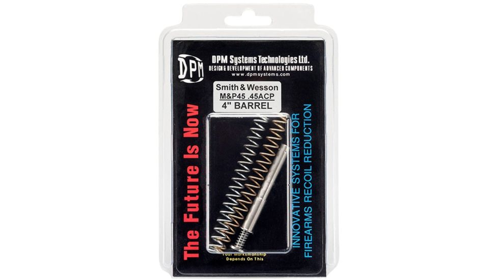 DPM Smith &amp; Wesson M&amp;P 45 4in Barrel Mechanical Recoil Reduction System, Stainless, MS-S&amp;W/3