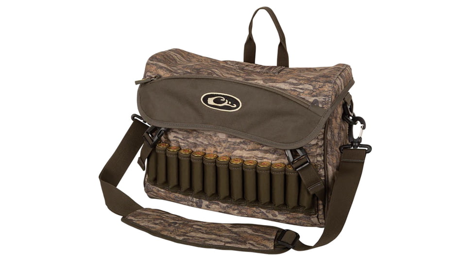 DRAKE DA1040006 Shoulder Bag 2.0 Mossy Oak Bottomland, 6 Storage Pocke