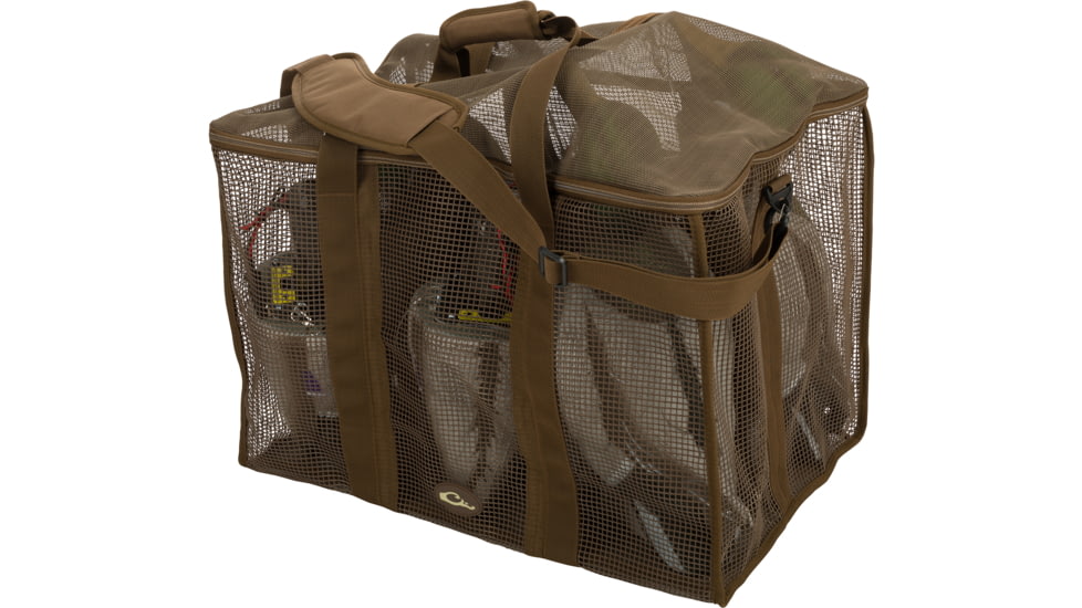 DRAKE DA370006M Decoy Bag Floater 6 Slot Motion Brown Vinyl-Coated Mes DA3700BRN06M