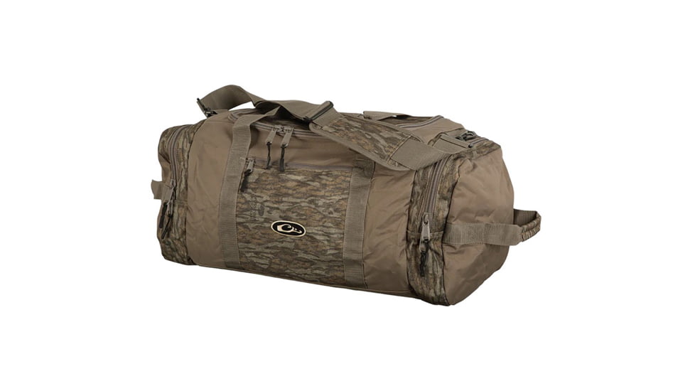 DRAKE DB36510063 Duffle Bag Large Mossy Oak Bottomland Polyester, 3