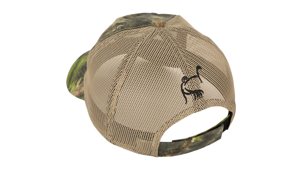 DRAKE Ol' Tom Camo Mesh Back Logo Cap - Men's, Mossy Oak Bottomlands Camo, One Size, OT25506
