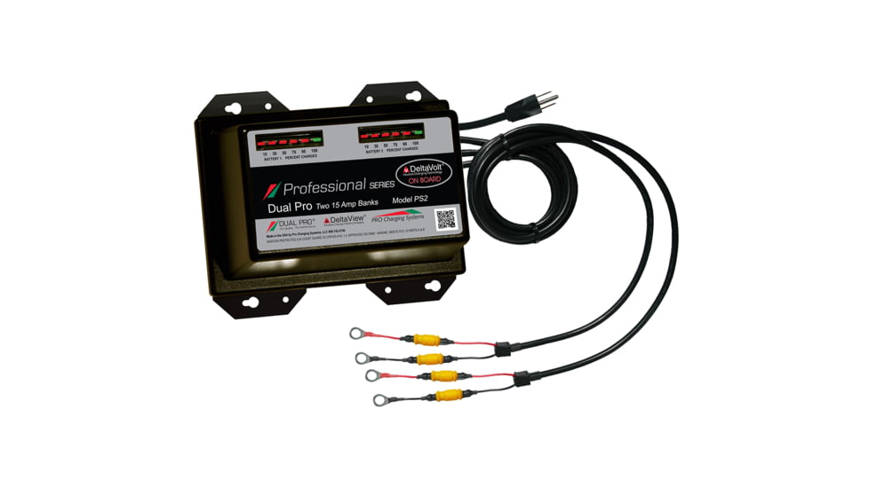 Dual Pro Professional Series Battery Charger - 30A - 2-15A-Banks - 12V/24V 68401