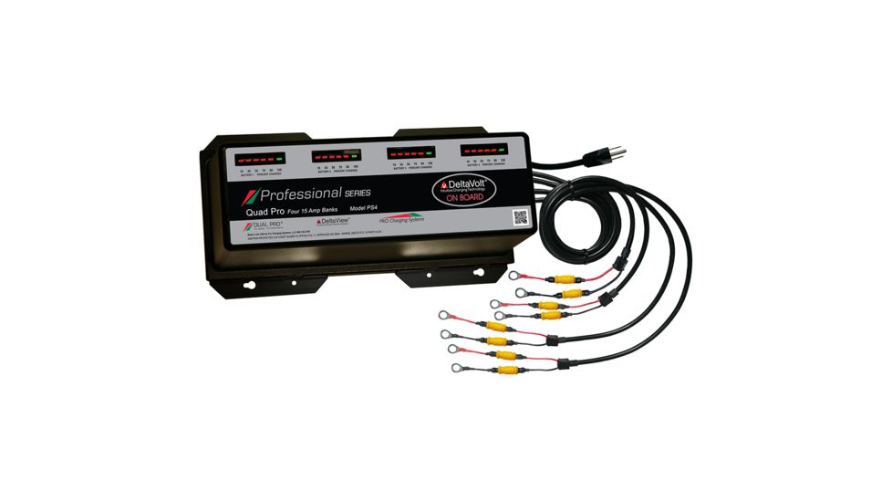 Dual Pro Professional Series Battery Charger - 60A - 4-15A-Banks - 12V-48V 68403