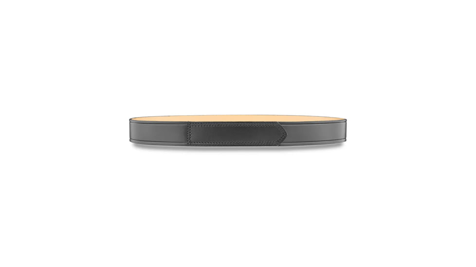 1-1/2&quot; Plain Leather Hook &amp; Loop Tip Garrison Belt