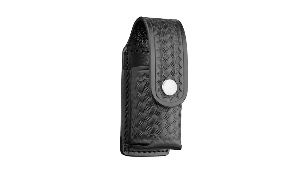 Basketweave Leather 2 Oz Mace Holder