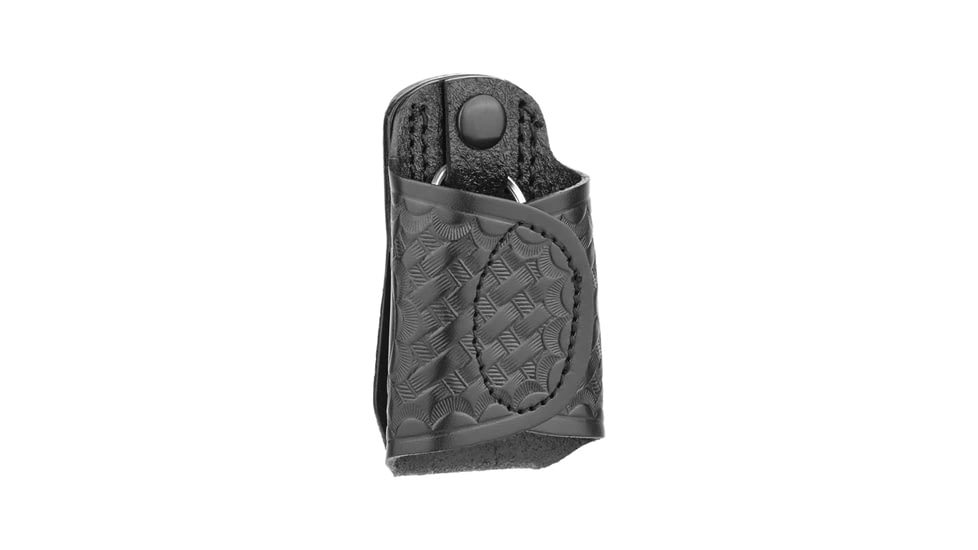 Basketweave Leather Silent Key Holder
