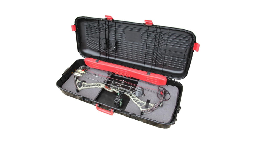 MTM Traveler Bow Case 44 Black with Wheels 0BDD2928, MTBC44