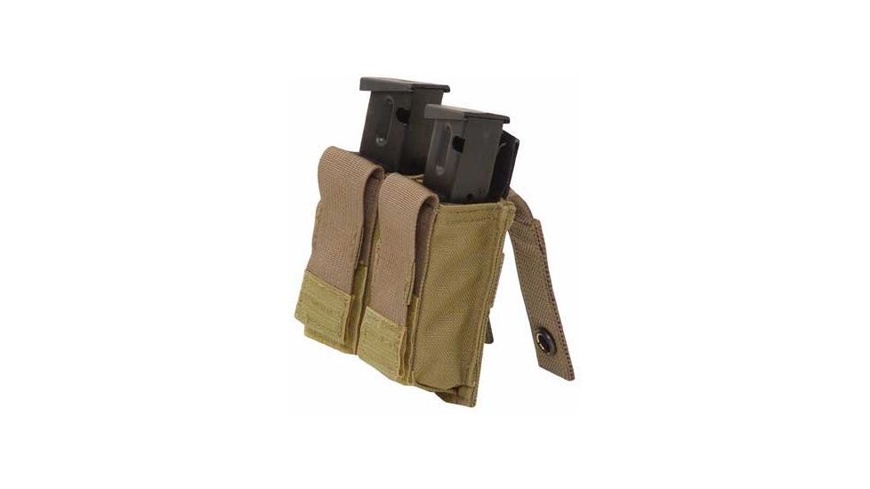 Eagle Industries Double Pistol Mag Pouch, FB MOLLE