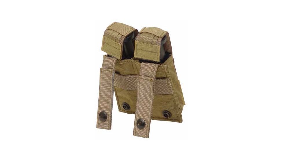 Eagle Industries Double Pistol Mag Pouch, FB MOLLE
