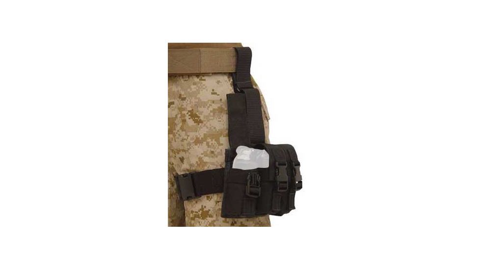 Eagle SAS Black Flash Bang  3 Pouch SAS-FBP-BK