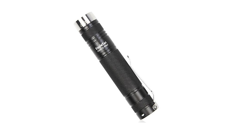 EAGTAC D25C2 Mini Flashlight, XP-G2 R5 CW LED, 530lm, Black, D25C2-Mini-XPG2-CW