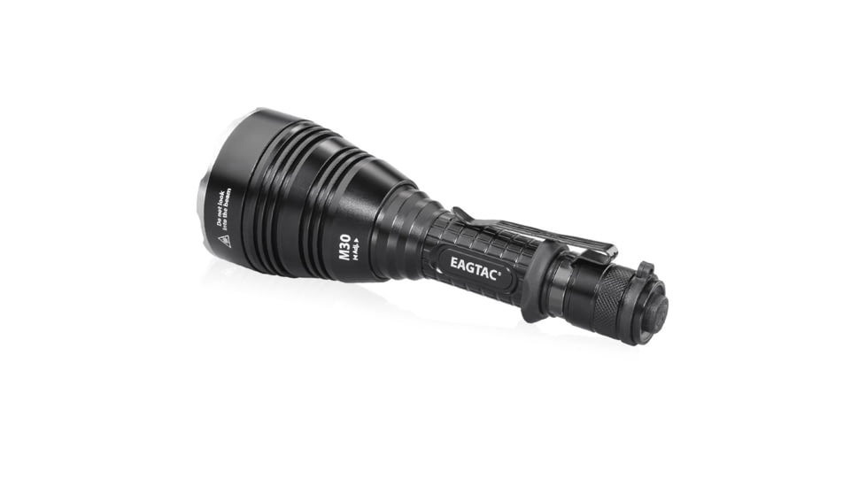 EAGTAC M30LC2 Flashlight, XM-L2 U4 CW LED, 1348lm, Black, M30LC2-XML2-BASE-CW
