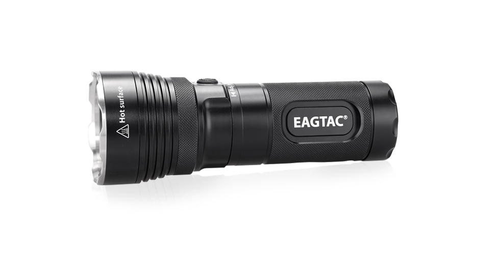 EAGTAC MX25L3 Flashlight, XM-L2 CW U2 LED, 1505lm, Black, MX25L3-XML2-BASE-CW