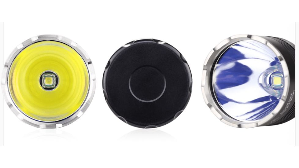 EAGTAC MX25L4 Flashlight Kit, XHP50 J4 LED, 3640lm, Black, MX25L4-XHP50-KIT-CW