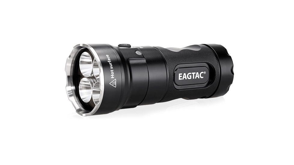 EAGTAC MX25L4C Flashlight Kit, 4 XM-L2 U2 NW LED, 4800lm, Black, MX25L4C-4*XML2-KIT-NW
