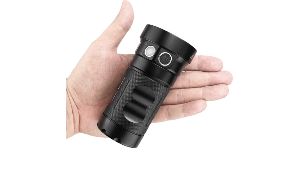 EAGTAC MX30L4-XC Base Flashlight, 12 Nichia 219B CRI-92 5700K LED, 4000lm, Black, MX30L4XC-12*219B-BASE-NW