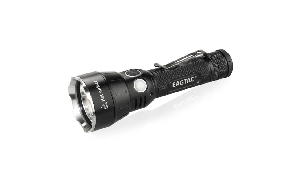EAGTAC SX30C2 XPL HI 1870 Lumen LED Flashlight, Medium, Black, SX30C2-XPL-HI-BASE-CW