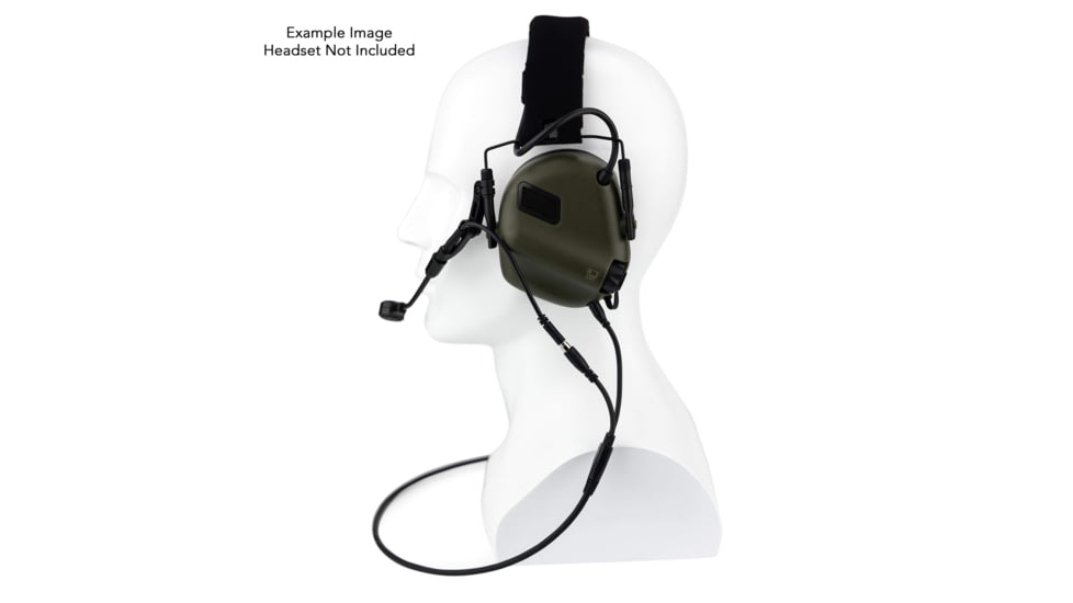 Earmor Y Harness for M31 Ear Pro Headsets, Black, S27
