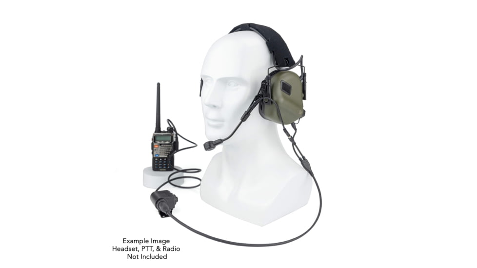 Earmor Y Harness for M31 Ear Pro Headsets, Black, S27