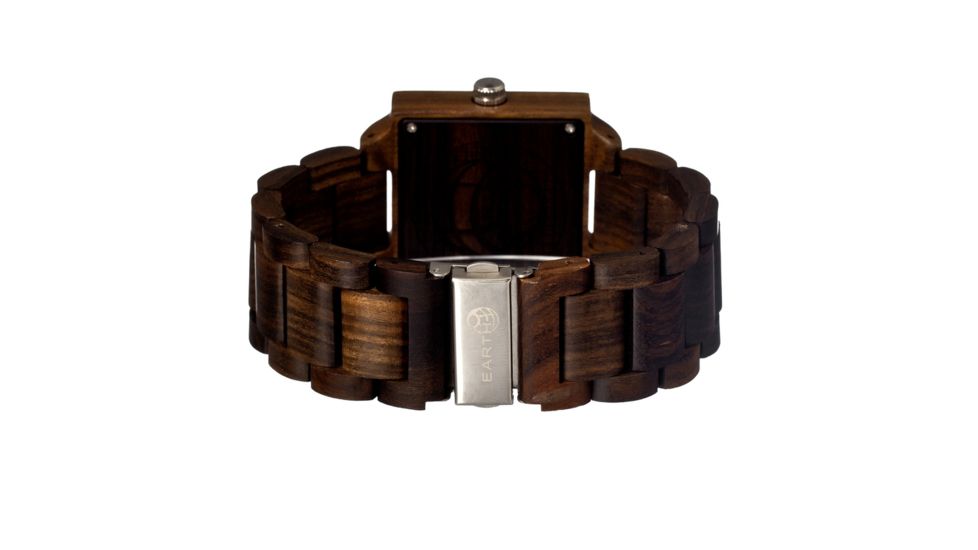 Earth Culm Wooden Unisex Watch, Dark Brown ETHEW1002