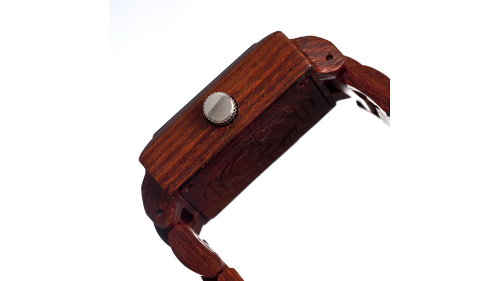 Earth Culm Wooden Unisex Watch, Red ETHEW1003