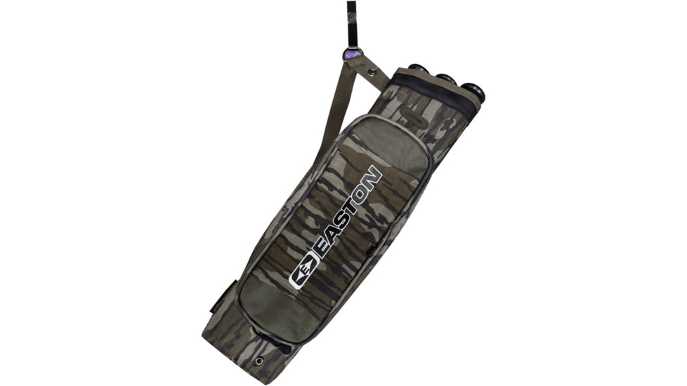 Easton Flipside Hip Quiver, 3-Tube, Mossy Oak Bottomland, 802496