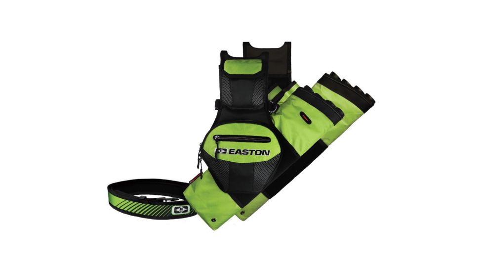 Easton Flipside Quiver, Neon Green 4 Tube RH/LH 26868